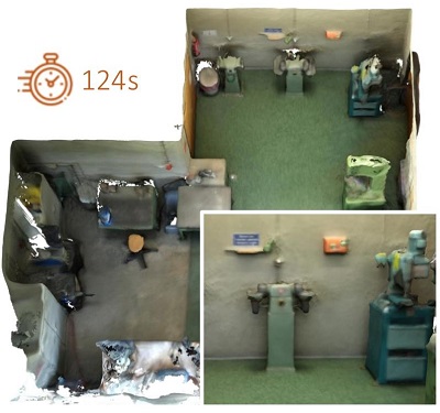 QuickSplat: Fast 3D Surface Reconstruction via Learned Gaussian Initialization